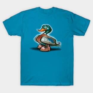 Duck w Work Boots T-Shirt